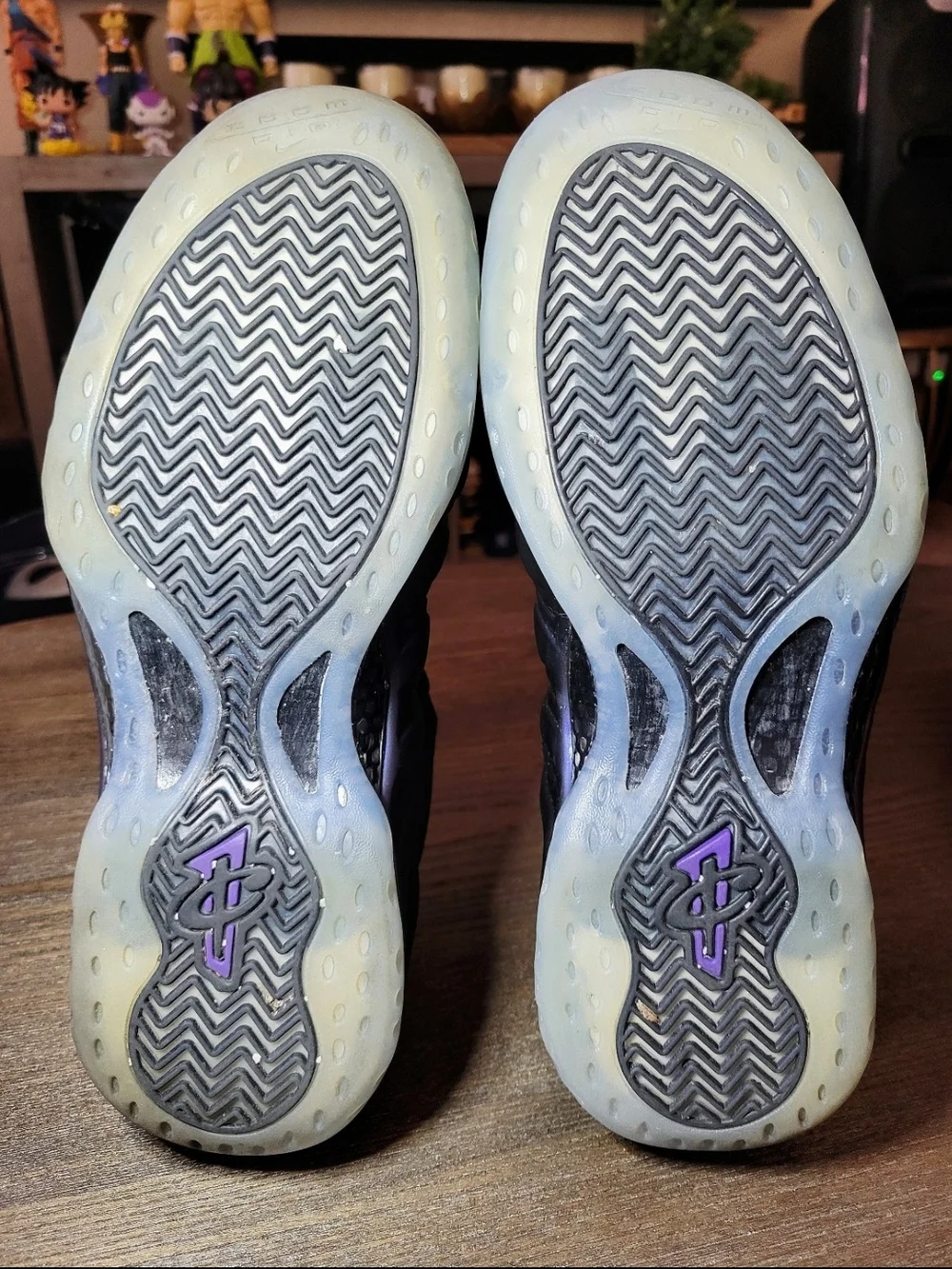 Nike Foamposite One Eggplants 2024 Sz 10.5 Excellent Condition